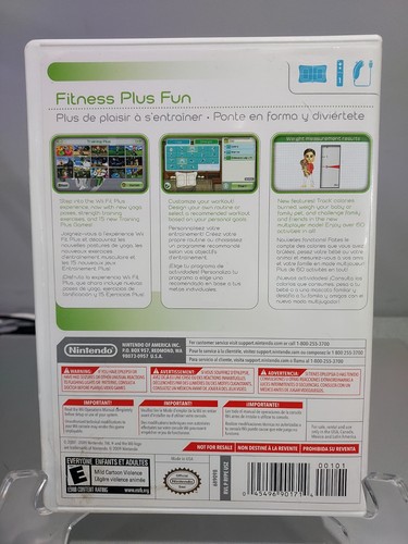 Nintendo Wii Fit & Wii Fit Plus Bundle Lot 2 Balance Brettspiele (Plus ist CIB - Bild 4 von 8