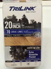 TriLink CL35070TL2 20-inch L70 Semi Chisel Chainsaw Chain