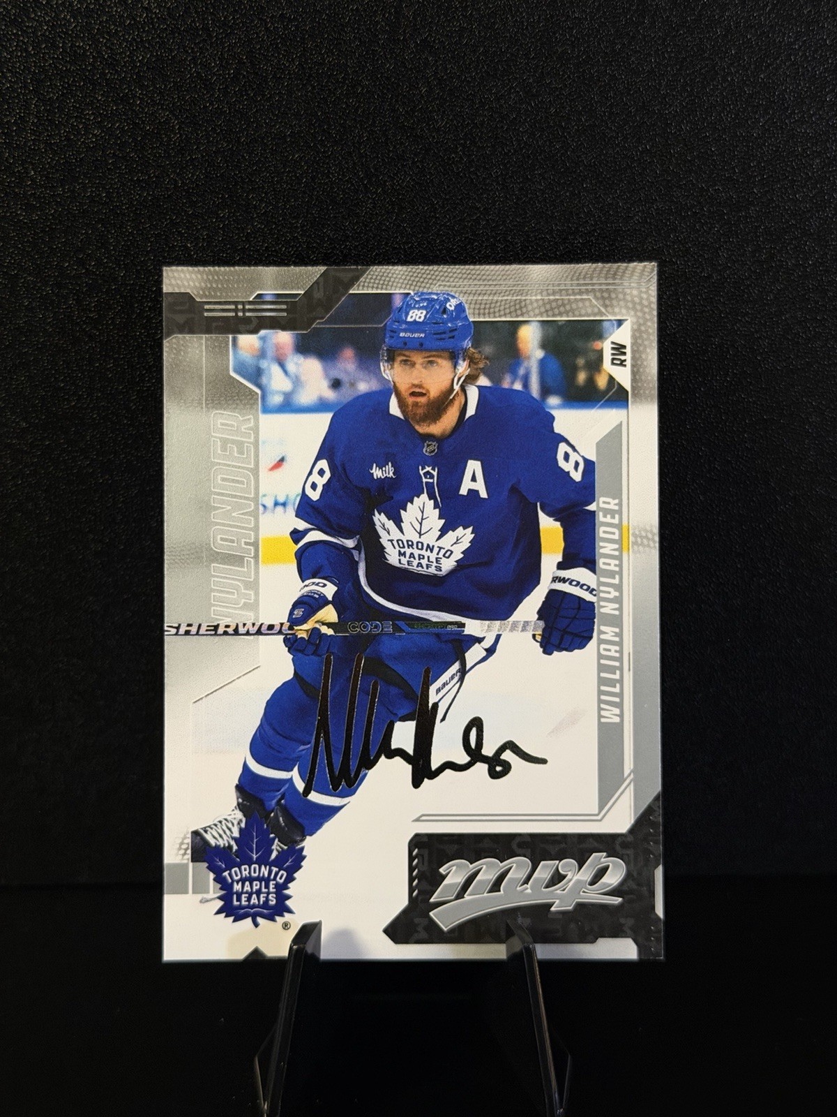 William Nylander Toronto Maple Leafs 2026-27 Upper Deck MVP Silver Script #76