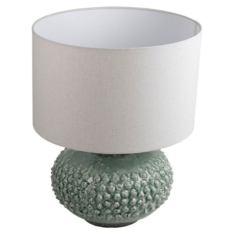 Lampe céramique Prasline verte 42x57cm sublime votre coin lecture