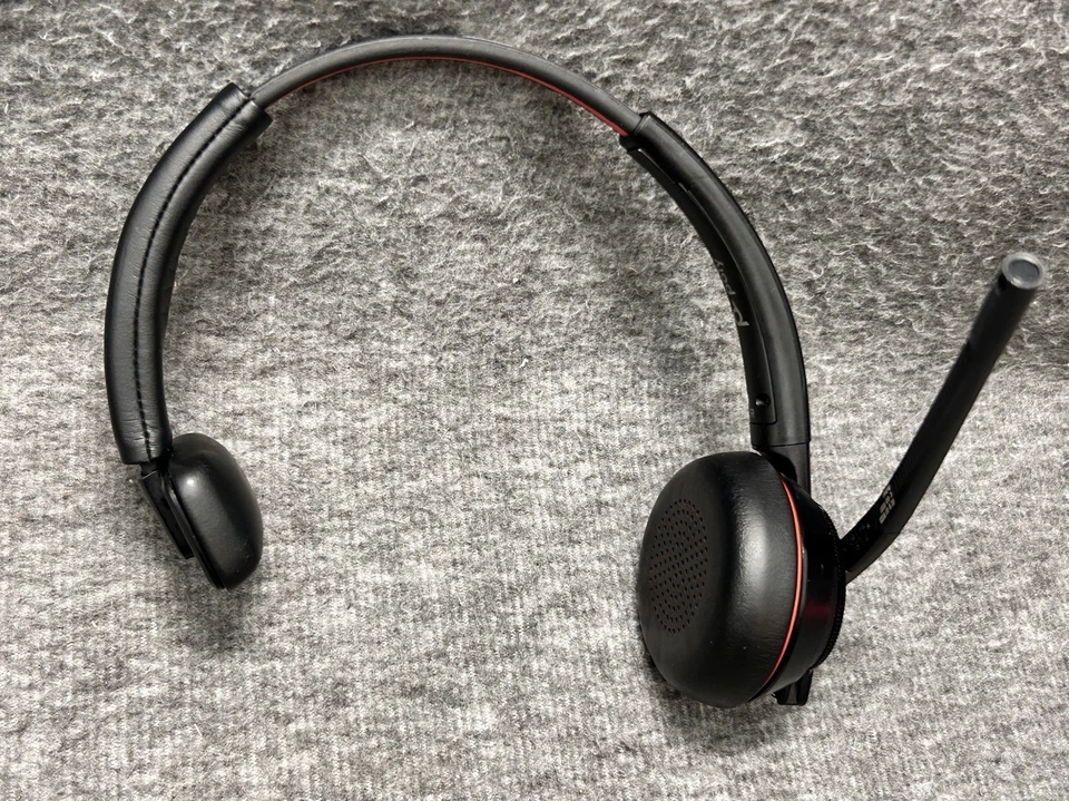 Poly Savi 8200 Series W8220 Binaural Wireless DECT Headset - Tested & Working - Image 4 of 4