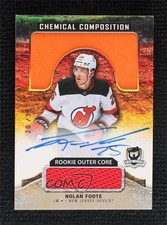 2020 The Cup Chemical Composition Outer Core Jersey 29/35 Nolan Foote Auto 0hw2