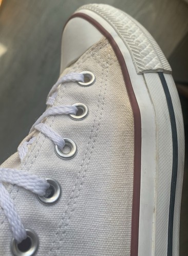Converse Chuck Taylor All Star niedrige Sneakers optisch weiß Damen US 5,5 W7652 - Bild 10 von 17