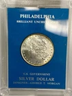 1885-P Morgan Silver Dollar $1 Hardpack GSA Hoard**OG BLUE HARD CASE**RARE