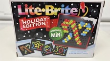 Light Brite Mini Holiday Edition, Hangable. NIB