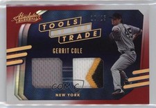 2021 Absolute Tools of the Trade 2 Swatch Spectrum Red 10/25 Gerrit Cole 1j2