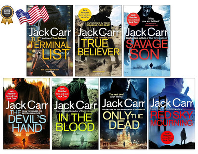 James Reece Series 7 Books Collection Set By Jack Carr (The Terminal List True