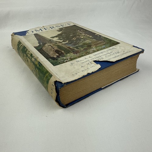 Rare Vintage 1927 Somerset by A. C. Osborn Hann Illustrated FIRST EDITION - Picture 4 of 13