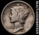 1937 Silver Mercury Dime - Scarce  Better Date  No Reserve  #G9167
