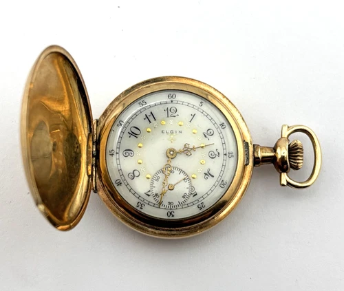 Elgin Antique Mechanical Pocket Watch  7J   0s   Gr.298  19391725 DOES NOT WORK