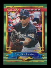 1994 Topps Finest: #253 Andy Stankiewicz Refractor NM-MT OR BETTER