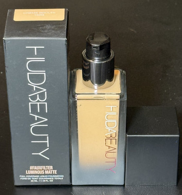 Huda Beauty FauxFilter Luminous Matte Liquid Foundation ~ CREME BRULEE 150G ~NIB