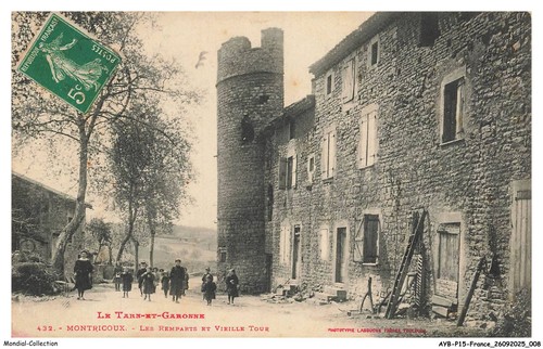 AYBP15-1267-82 - MONTRICOUX - Les remparte et vieille tour - Photo 1/2