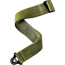 D'Addario Auto Lock Nylon Guitar Strap Olive Green