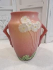 HTF~1930's Art Deco Vintage Roseville Pottery PRIMROSE Dbl Handled Vase~#760-6
