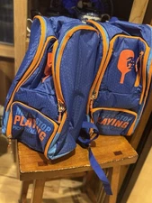Set Of 2 .. PICKLEBALL BACKPACK BAGS. New/Never Used. Blue & Orange! TWO BAGS!!