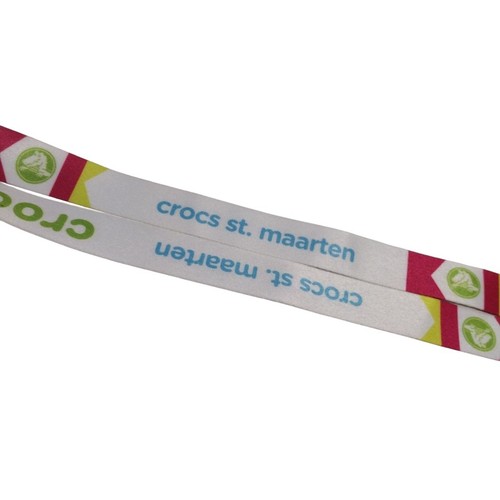 Crocs Lanyard St Maarten Exclusivo Identificación Insignia Llaves Viaje Crucero Pasaporte Gimnasio Regalo - Imagen 4 de 5