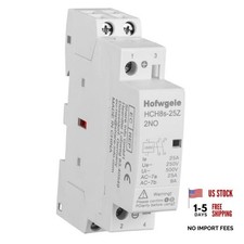 HCH8s-25Z DC Contactor 12V Coil 25A 2NO 2 Pole Universal Circuit Control