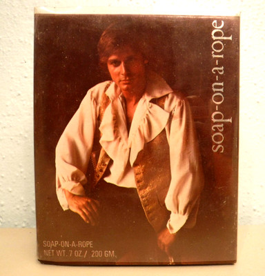 New Jovan Monsieur Ultra RARE VTG Men's Cologne SOAP ON A ROPE! NOS