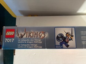 LEGO Vikings 7017 Viking Catapult versus the Nidhogg Dragon * NEW  * SEALED  