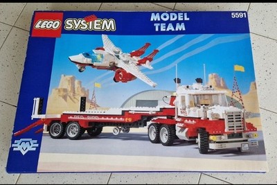 LEGO System 5591 Model Team Mach 2 Red Bird Rig von 1994 / 2 Modelle baubar