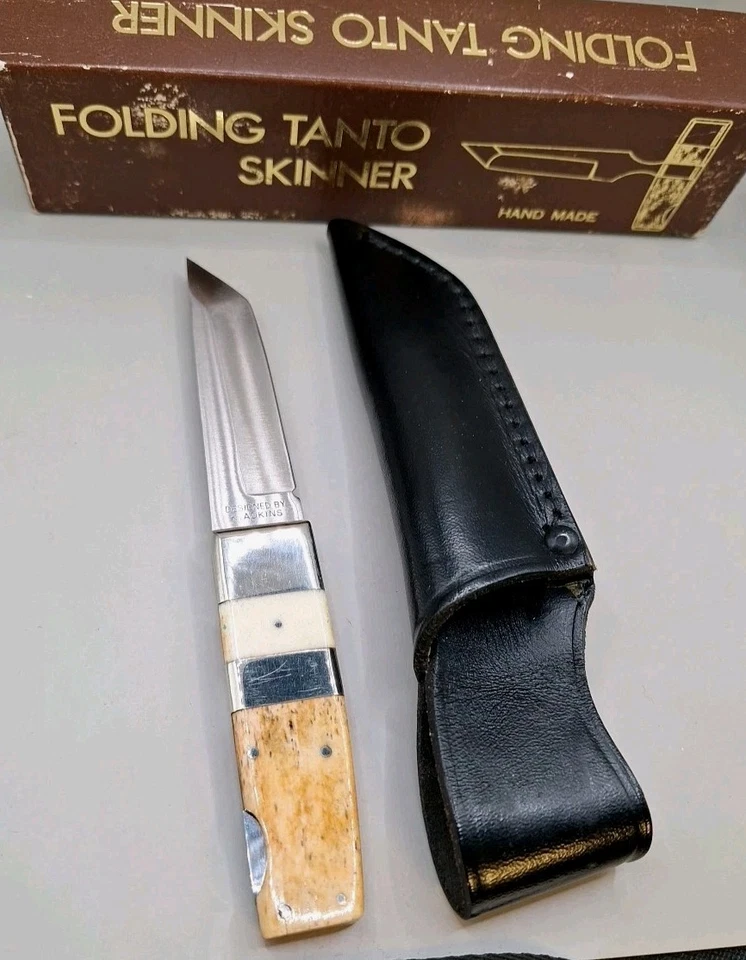 CUCHILLO QUIRÚRGICO JAPÓN DISEÑO TAYLOR SETO K. ADKINS TANTO CARPETA COMO NUEVO COLECCIONISTAS Foto 3 de 4
