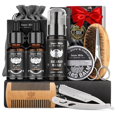 Isner Mile Beard Wash Oil Balm Kit