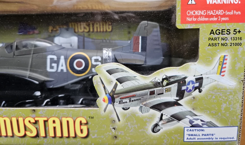 Ultimate Soldier Segunda Guerra Mundial Mk.4 A Mustang Raf Sharkmouth escala 1:32 sin usar, en caja Foto 4 de 4