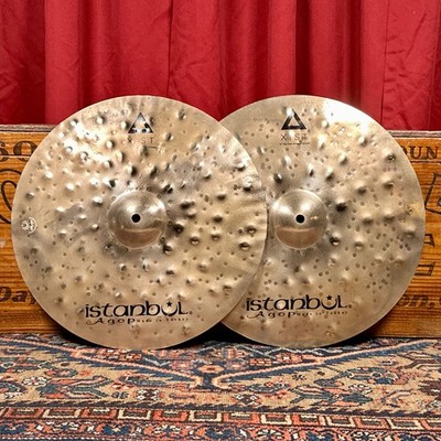 15'' Istanbul Agop Xist Dry Dark Brilliant Hi-Hat Cymbal Pair 706g/1126g *Video