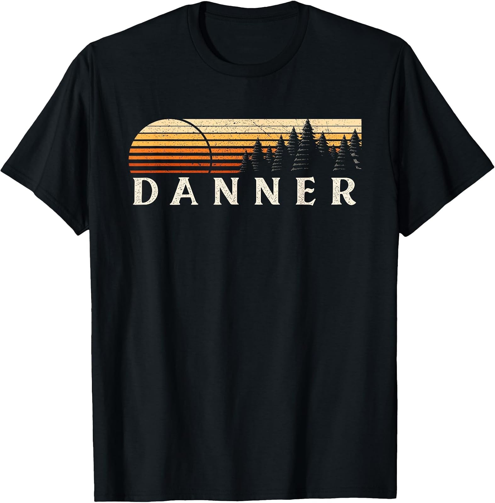 Danner, Danner Vintage Evergreen Sunset Retro T-Shirt from the 80s