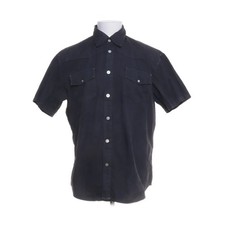 Versace Jeans Couture, Kurzarmhemd, Größe: XL, Schwarz, Baumwolle #GWs