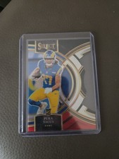 2023 Panini Select Premier Level Puka Nacua #199 Black & Red Prizm Die-Cut (RC)