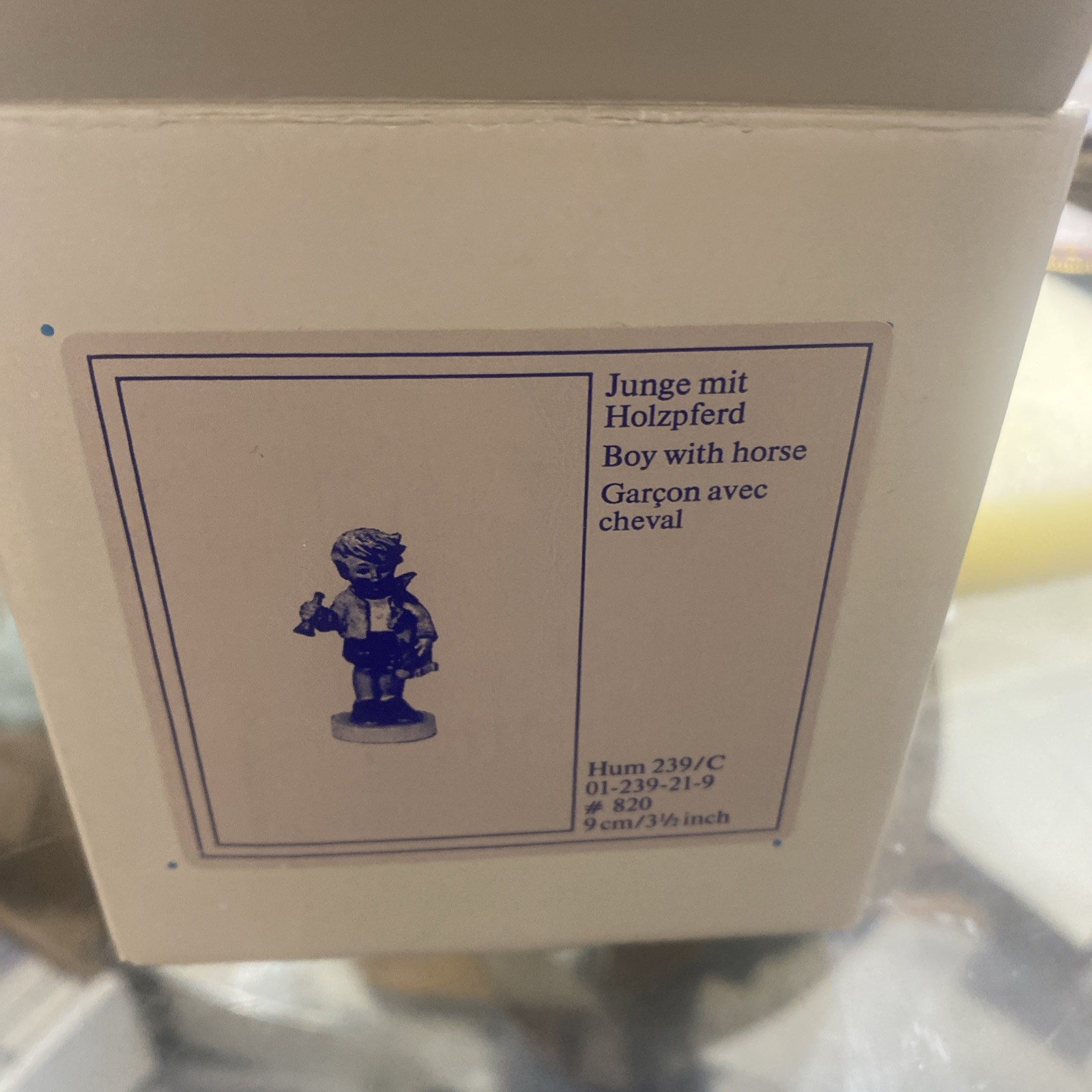 Goebel Hummel Boy with Horse Hum 239/C 1985 W. Germany w/Box – Mint