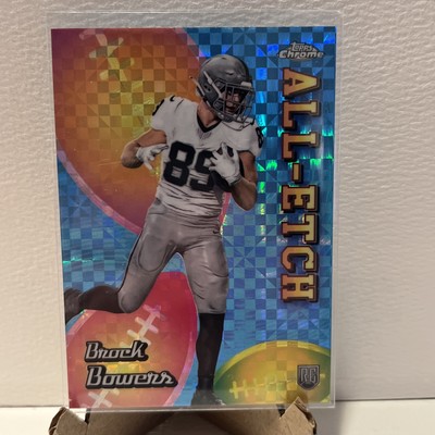 2024 Topps Chrome - All-Etch Brock Bowers #CAE-BB X-Fractor (RC)