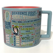 Alice In Wonderland Mug Lewis Carroll The Unemployed Philosophers Guild 2016