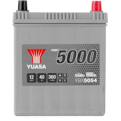 YUASA YBX5000 Starterbatterie 12V 40Ah 360A/EN B19 Batterie