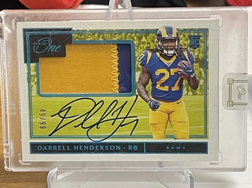 Darrell Henderson trading card
