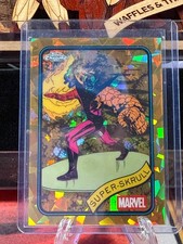 2025 Topps Chrome Marvel Sapphire Gold Sapphire Refractor #11 Super-Skrull 41/50