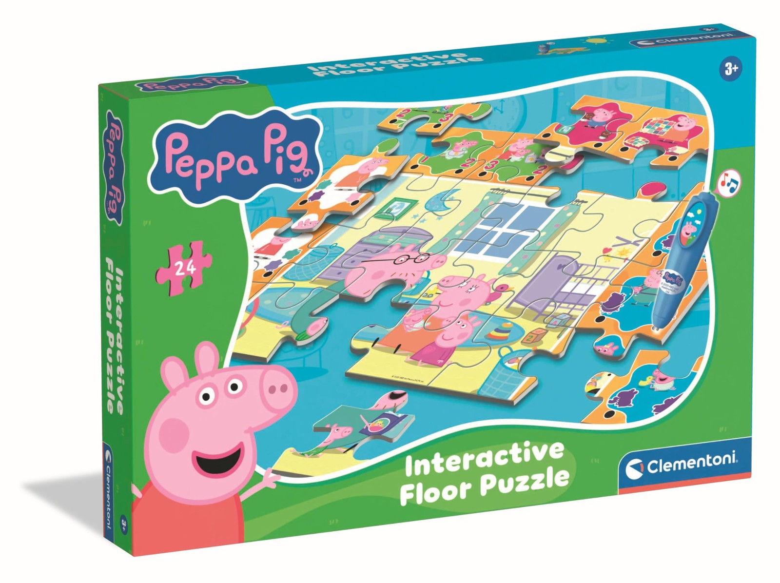 Puzzle De Suelo Interactivo De Peppa Pig Con Bolígrafo Electrónico