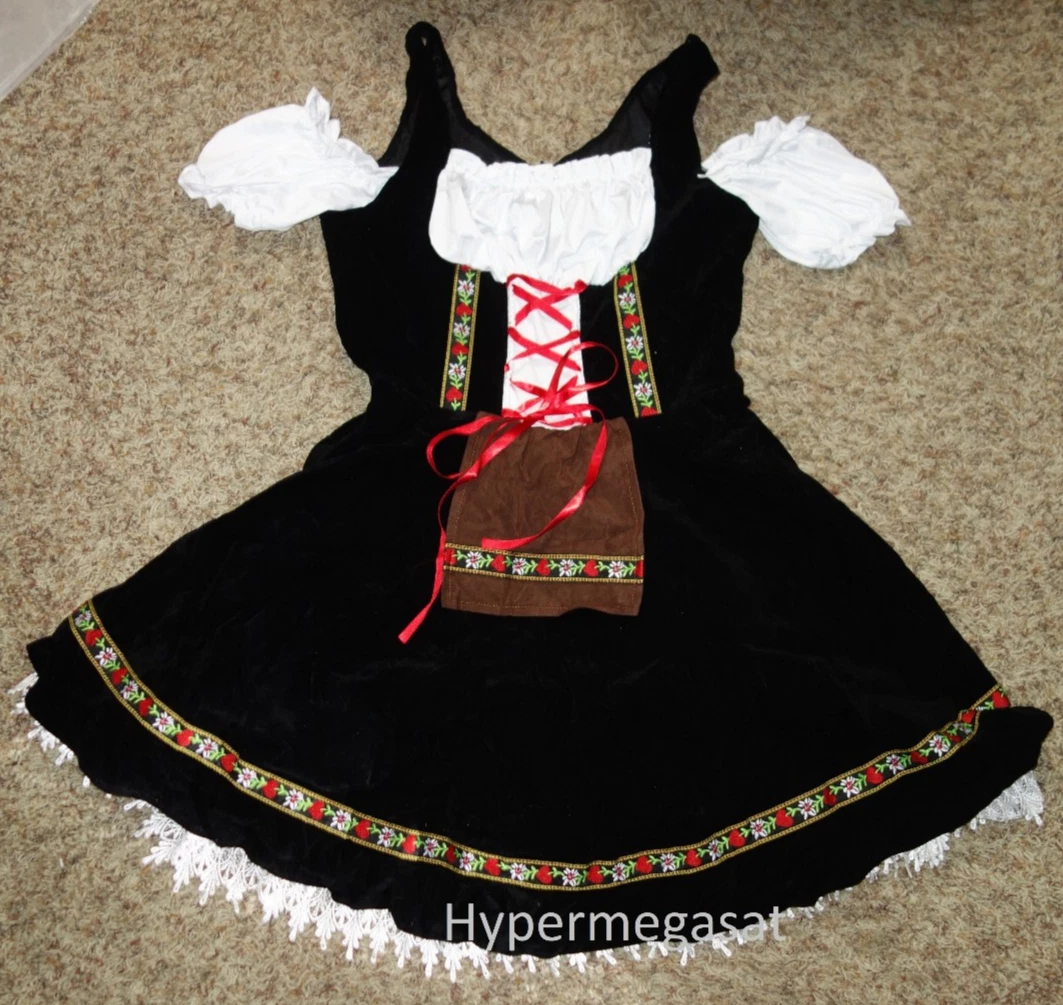 black oktoberfest dress Women's Dirndl Dress Royal Midnight Black main image 0