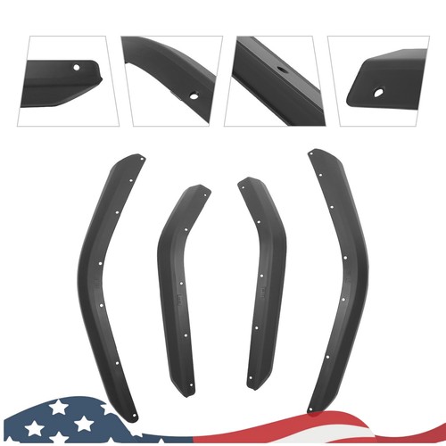 Car Front Rear Wheel Low Fender Arch Mudguard For Jeep Gladiator JT 2018-2023 High Low Fender Version Kits Tuning - 34