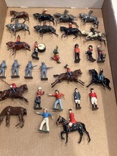 Lot of 28 Vintage Lead Soldiers various Manufacturers