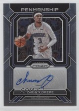 2022-23 Panini Prizm Penmanship Chuma Okeke #PNM-CHU Auto 1h4p