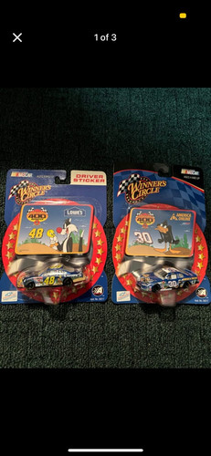 Nascar diecast 1:64 Loony Tunes Lot Of 2.