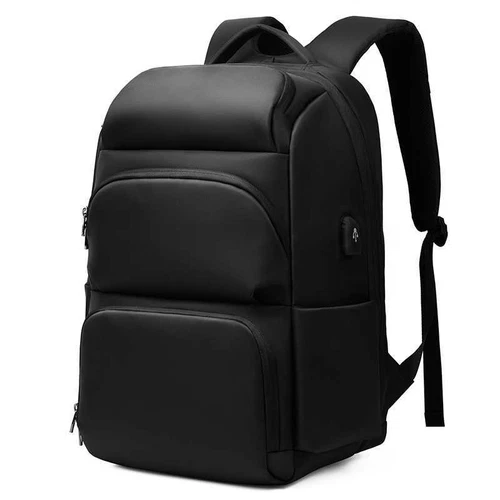 Mochilas antirrobo antirrobo para computadora portátil de 17 pulgadas con carga USB para hombres de negocios escuela bolsa de viaje - Imagen 8 de 17