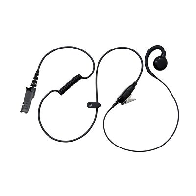 C-Shape Retail Market Swivel Style Earpiece for Motorala DP2400 DP2600
