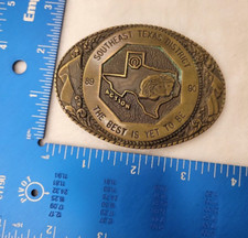VTG 1989-90 Southeast Texas District The Best is Yet to Be Optimist Belt Buckle