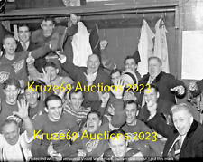 3/30/1934 DETROIT RED WINGS Eliminate TORONTO MAPLE LEAFS 4x5
