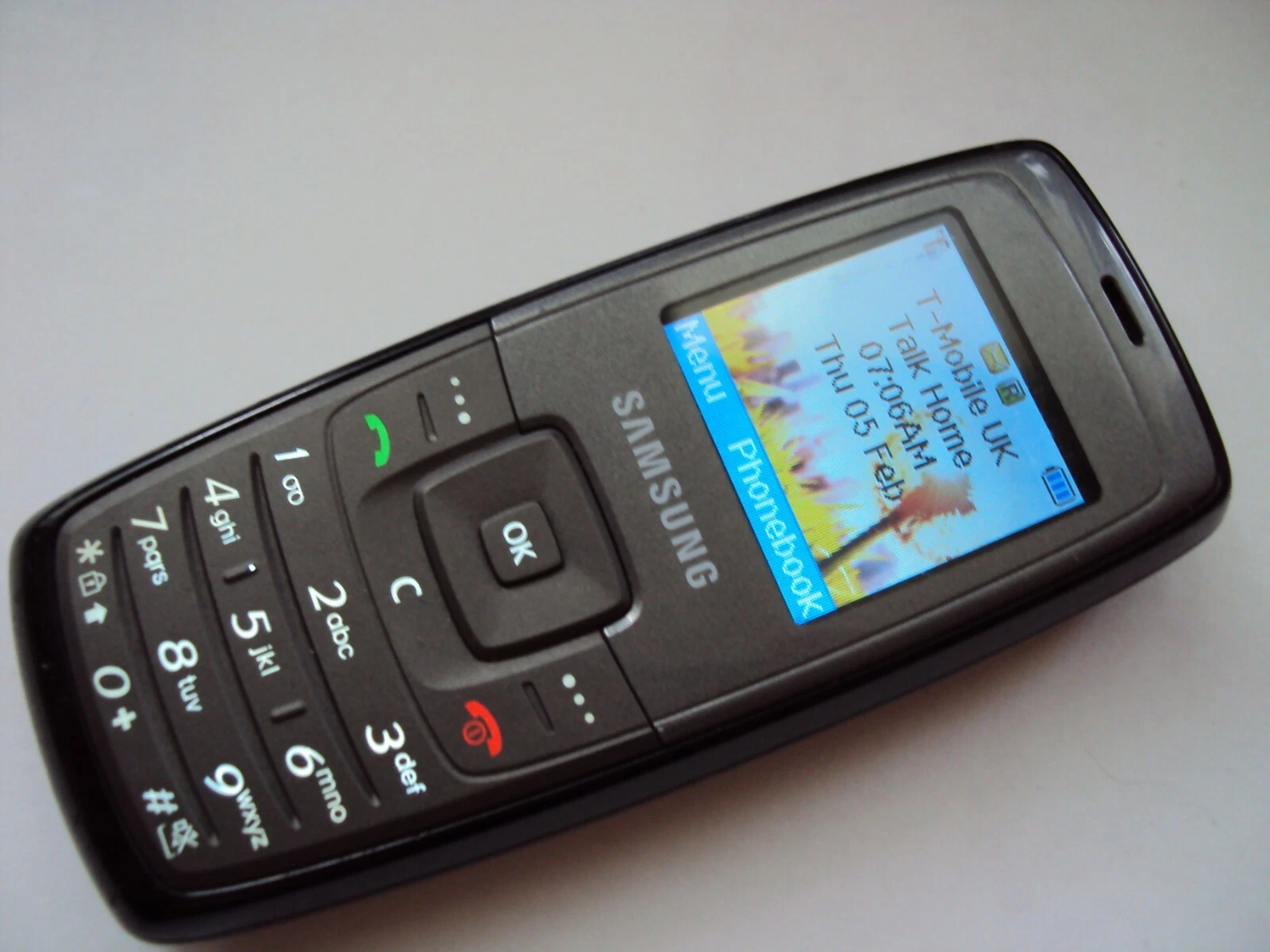 SIMPLE ELDERLY SENIOR SPARE BASIC RETRO SAMSUNG C140 ORANGE,TALKHOME 2G,3G,4G