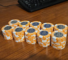 Lot 100 NEW80s CERROMAR BEACH CBH $2.5 COIN Casino chip DORADO Puerto Rico poker — photo 10